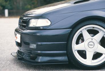 Rieger Spoilerstoßstange Breitbau I für Opel Astra F ABS schwarz matt (Lackierung erforderlich) Y 00052010