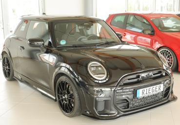 Rieger Seitenschwelleransatz rechts für Mini Cooper C (FM6/F66/F67) ABS schwarz matt (Lackierung erforderlich) Y 00054004