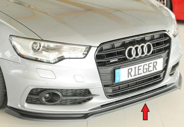 Rieger Spoilerschwert für Audi A6 (4G/C7) ABS schwarz matt (Lackierung erforderlich) Y 00055350