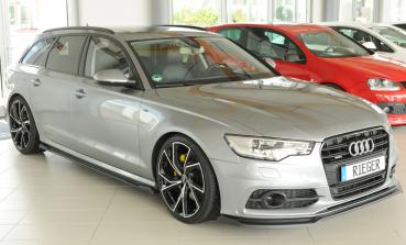 Rieger Spoilerschwert für Audi A6 (4G/C7) ABS schwarz matt (Lackierung erforderlich) Y 00055350
