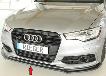 Rieger Spoilerschwert für Audi A6 (4G/C7) ABS schwarz matt (Lackierung erforderlich) Y 00055350