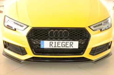 Rieger Spoilerschwert für Audi A4 (B9/F4) ABS schwarz matt (Lackierung erforderlich) Y 00055550