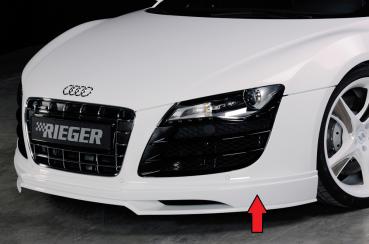 Rieger Spoilerlippe für Audi R8 (42) ABS schwarz matt (Lackierung erforderlich) K 00055611