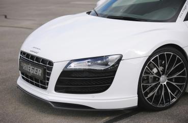 Rieger Spoilerlippe für Audi R8 (42) ABS schwarz matt (Lackierung erforderlich) K 00055611