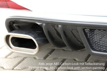 Rieger Heckansatz für Fiat Grande Punto (199) ABS schwarz matt (Lackierung erforderlich) Y 00056048