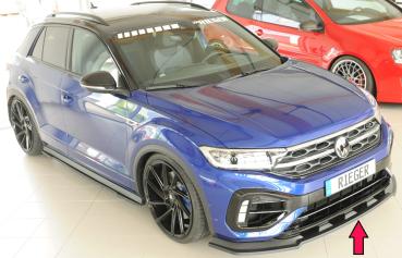 Rieger Spoilerschwert nur für R / R-Line für VW T-Roc R (A1) ABS schwarz matt (Lackierung erforderlich) Y 00059100