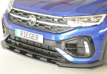 Rieger Spoilerschwert nur für R / R-Line für VW T-Roc R (A1) ABS schwarz matt (Lackierung erforderlich) Y 00059100