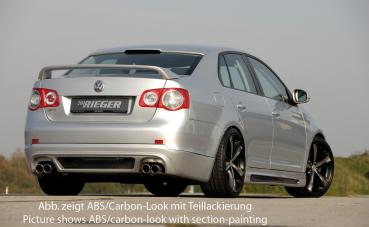 Rieger Heckansatz für VW Jetta 3 (1KM) ABS schwarz matt (Lackierung erforderlich) K 00059430