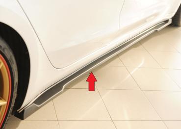 Rieger Seitenschwelleransatz rechts für originale Seitenschweller für Tesla Model 3 (06/2018–09/2023 bis Facelift, ab 10/2023 Facelift, alle Modelle inkl. Performance) – ABS, inkl. Gutachten