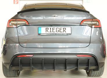 Rieger Heckklappenspoiler für Tesla Model Y (ab 03/2020, alle Modelle inkl. Performance) – ABS schwarz-matt (Finish), inkl. ABE