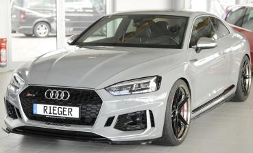 Rieger Spoilerschwert für Audi RS5 (B9/F5) Glossy schwarz glänzend Y 00088202