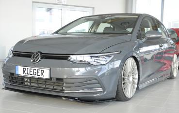 Rieger Spoilerschwert für VW Golf 8 Glossy schwarz glänzend Y 00088203