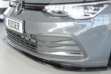 Rieger Spoilerschwert für VW Golf 8 Glossy schwarz glänzend Y 00088203