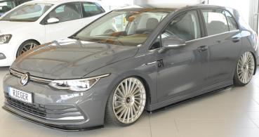 Rieger Spoilerschwert für VW Golf 8 Glossy schwarz glänzend Y 00088203