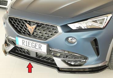 Rieger Spoilerschwert für Cupra Formentor (KM) 07/2020–06/2024 – schwarz glänzend – ABS, inkl. ABE – nicht für VZ5