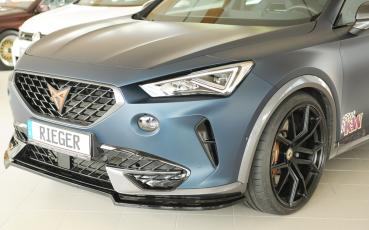 Rieger Spoilerschwert für Cupra Formentor (KM) 07/2020–06/2024 – schwarz glänzend – ABS, inkl. ABE – nicht für VZ5