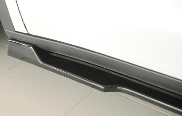 Rieger Seitenschwelleransatz links für originale Seitenschweller für Tesla Model Y (ab 03/2020, alle Modelle inkl. Performance) – ABS schwarz glänzend, inkl. Gutachten