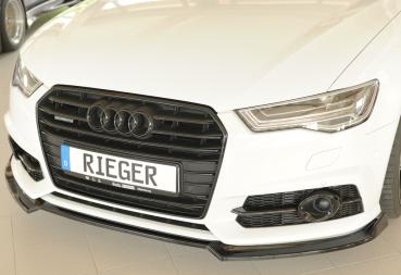 Rieger Spoilerschwert für Audi A6 S6 (4G/C7) Glossy schwarz glänzend Y 00088362