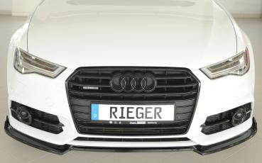 Rieger Spoilerschwert für Audi A6 S6 (4G/C7) Glossy schwarz glänzend Y 00088362