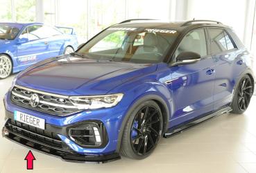 Rieger Spoilerschwert nur für R / R-Line für VW T-Roc R (A1) Glossy schwarz glänzend Y 00088404