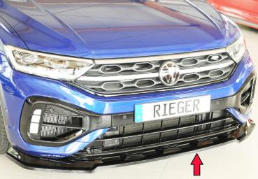 Rieger Spoilerschwert nur für R / R-Line für VW T-Roc R (A1) Glossy schwarz glänzend Y 00088404