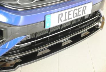 Rieger Spoilerschwert nur für R / R-Line für VW T-Roc R (A1) Glossy schwarz glänzend Y 00088404