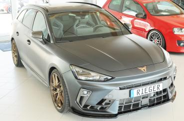 Rieger Spoilerschwert für Cupra Leon (KL) Glossy schwarz glänzend Y 00088433