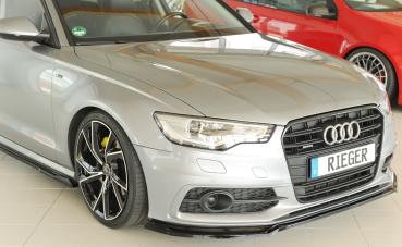 Rieger Spoilerschwert für Audi A6 S6 (4G/C7) Glossy schwarz glänzend Y 00088452