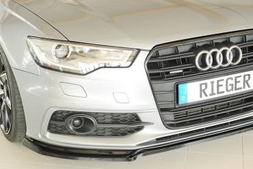 Rieger Spoilerschwert für Audi A6 S6 (4G/C7) Glossy schwarz glänzend Y 00088452