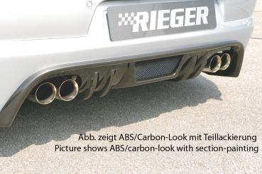 Rieger Heckansatz für VW Eos (1F) Carbon Look glänzend Y 00099751