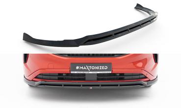 Maxton Design Front Ansatz V.2 für Ford Transit Custom / Tourneo Custom Mk2 schwarz Hochglanz