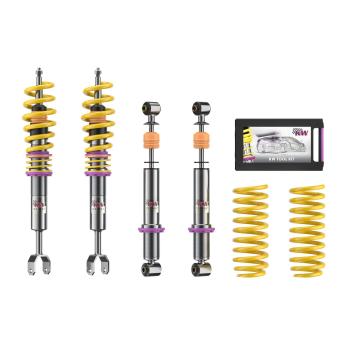 KW Gewindefahrwerk V1 inox – KW V1 für Audi A4 Quattro Typ B5, bis 1080 kg zul. VA-Last – Art.-Nr. 10210012