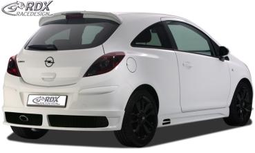RDX Heckansatz für OPEL Corsa D Heckschürze Heck