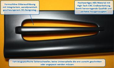 RDX Seitenschweller für AUDI A3 8L "GT4"