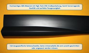 RDX Seitenschweller für AUDI A3 8L "Turbo"