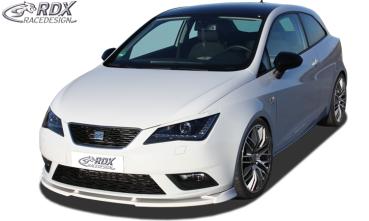 RDX Frontspoilerlippe VARIO-X für SEAT Ibiza 6J, 6J SC & 6J ST Facelift 04/2012+ (nicht FR) Frontlippe Front Ansatz Vorne Spoilerlippe