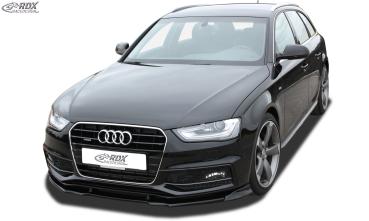 RDX Frontspoilerlippe VARIO-X für AUDI A4 B8 Facelift 2011+ (S-Line- bzw. S4-Frontstoßstange) Frontlippe Front Ansatz Vorne Spoilerlippe