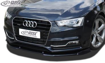 RDX Frontspoilerlippe VARIO-X für AUDI A5 2011+ / S5 (Coupe + Cabrio + Sportback, S-Line- bzw. S5-Frontstoßstange) Frontlippe Front Ansatz Vorne Spoilerlippe