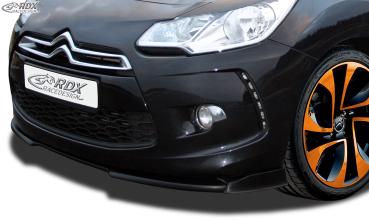 RDX Frontspoilerlippe VARIO-X für CITROEN DS3 (2010-2016) Frontlippe Front Ansatz Vorne Spoilerlippe