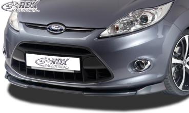 RDX Frontspoilerlippe VARIO-X für FORD Fiesta MK7 JA8 JR8 (2008+) Frontlippe Front Ansatz Vorne Spoilerlippe