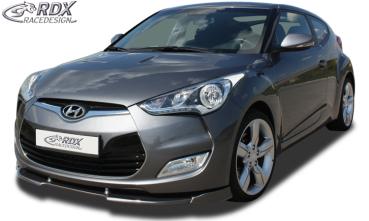 RDX Frontspoilerlippe VARIO-X für HYUNDAI Veloster Frontlippe Front Ansatz Vorne Spoilerlippe