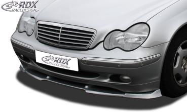 RDX Frontspoilerlippe VARIO-X für MERCEDES C-Klasse W203 -03/2004 (Passend an Classic/Elegance Stoßstange) Frontlippe Front Ansatz Vorne Spoilerlippe