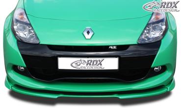 RDX Frontspoilerlippe VARIO-X für RENAULT Clio 3 RS Phase 2 Frontlippe Front Ansatz Vorne Spoilerlippe