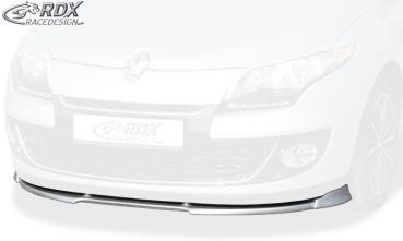 RDX Frontspoilerlippe VARIO-X für RENAULT Megane 3 Limousine / Grandtour (2012+) Frontlippe Front Ansatz Vorne Spoilerlippe