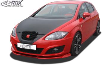 RDX Frontspoilerlippe VARIO-X für SEAT Leon 1P Facelift 2009+ (nicht FR, Cupra) Frontlippe Front Ansatz Vorne Spoilerlippe