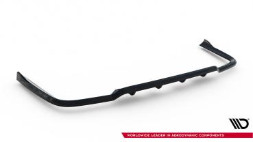 Maxton Design Mittlerer Cup Diffusor DTM Look Heck Ansatz für Ford Transit Custom / Tourneo Custom Mk2 schwarz Hochglanz