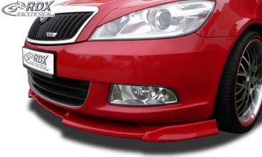 RDX Frontspoilerlippe VARIO-X für SKODA Octavia 2 Facelift Typ 1Z 2008+ (nicht RS) Frontlippe Front Ansatz Vorne Spoilerlippe