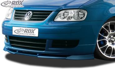 RDX Frontspoilerlippe VARIO-X für VW Touran 1T (2003-2006) / Caddy 2K (2003 -2010) Frontlippe Front Ansatz Vorne Spoilerlippe