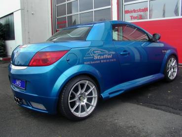 JMS Seitenschweller für Opel Tigra Twintop (2004–2009) – GFK, inkl. Teilegutachten