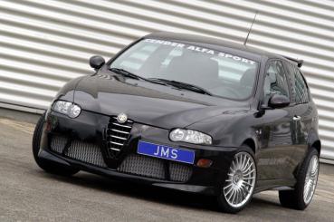 JMS Frontstoßstange Racelook für Alfa Romeo 147 (Serie 1 bis Facelift) – GFK, inkl. Teilegutachten